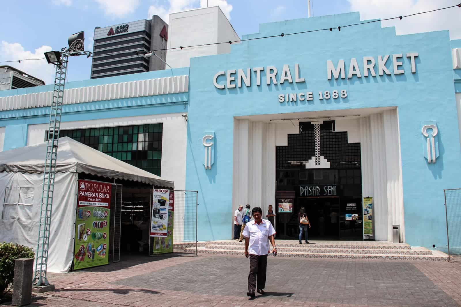 Visiting Central Market in Kuala Lumpur, Malaysia