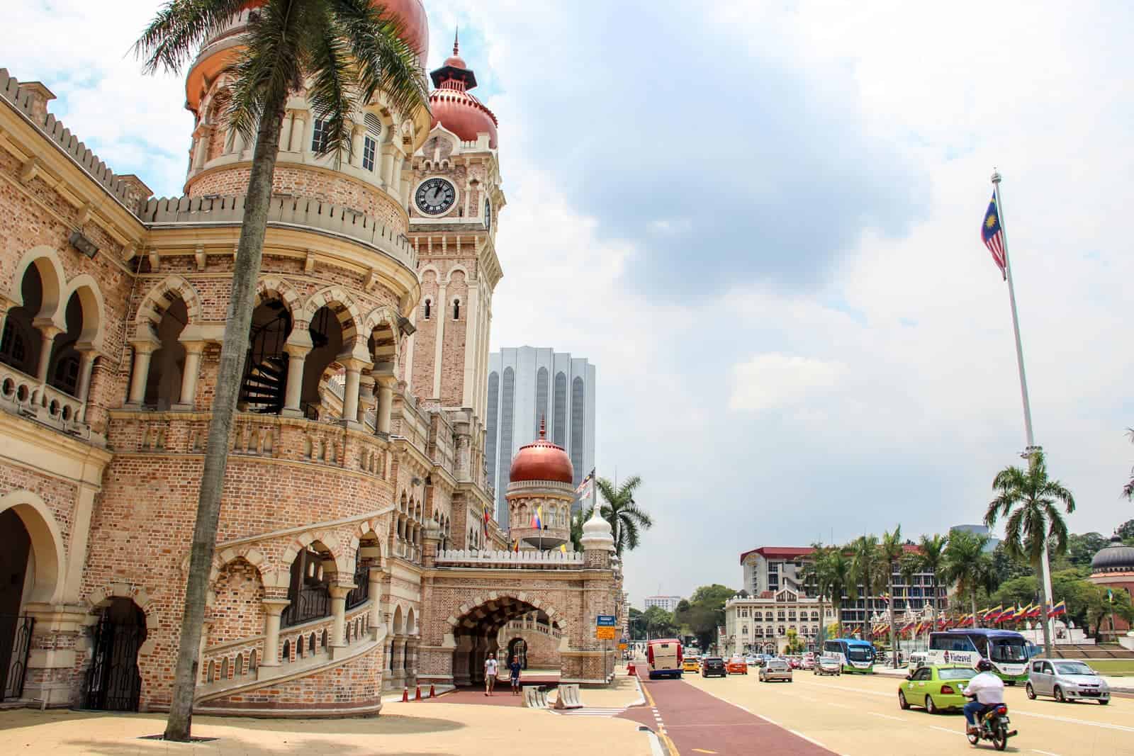 Buildings of Merdeka Independence Square in Kuala Lumpur, Malaysia