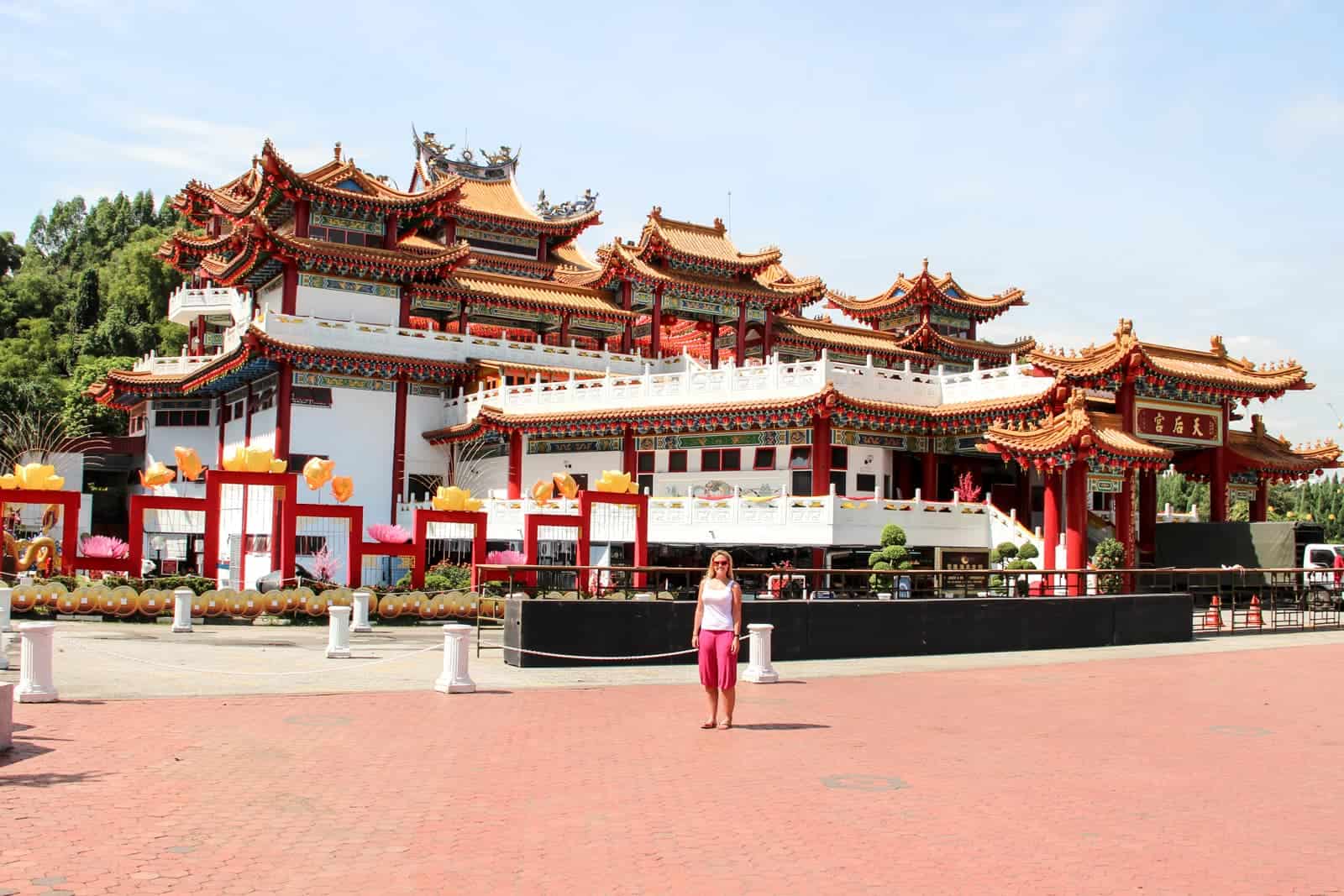Visiting the Thean Hou Temple for things to do Kuala Lumpur