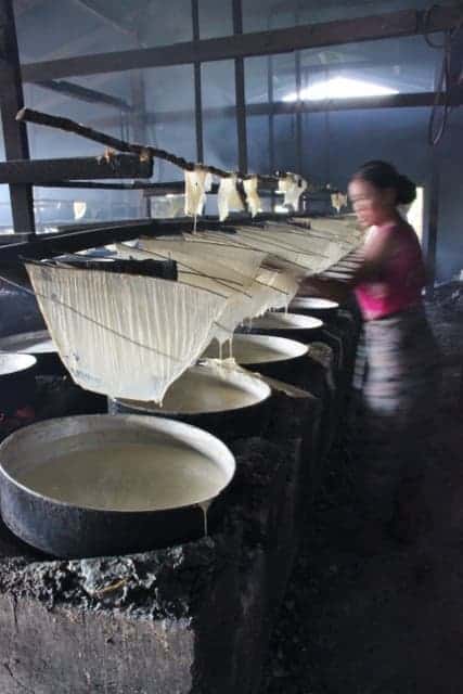 Bean curd factory Myanmar