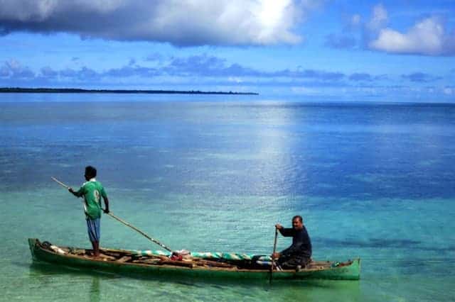 Sea in Hoga island