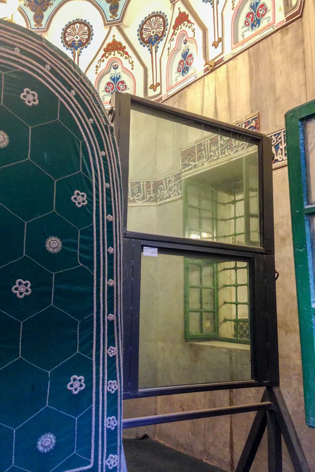 Tomb of Abraham in Tomb of the Patriarchs in Hebron, West Bank