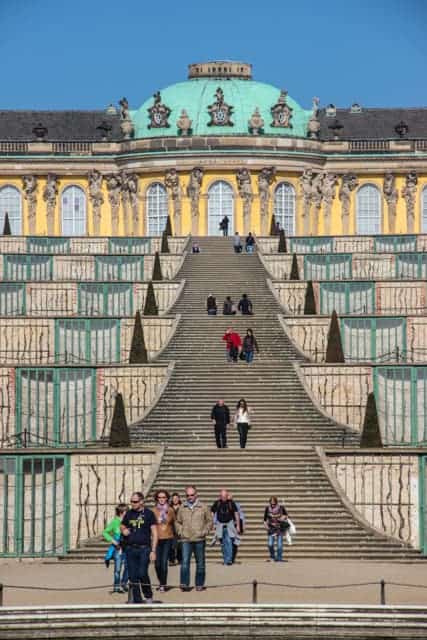 The Sanssouci palace, Potsdam, Germany
