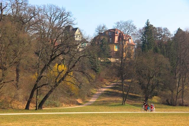 park in Weimar, Germany