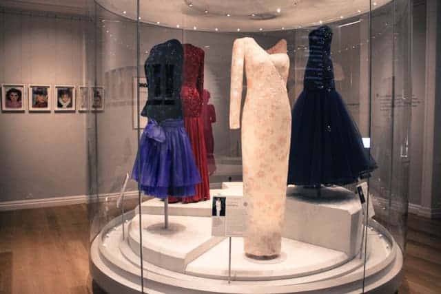 Princess Diana dress collection, Kensington Palace, London