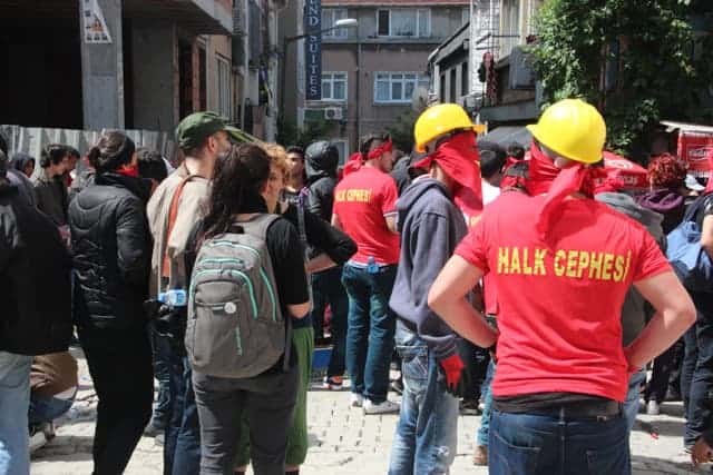 May Day Protests, Taksim Square, Istanbul, Turkey