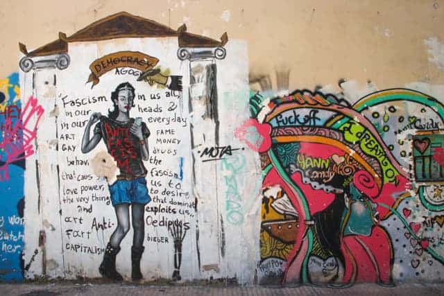Street Art in Athens, Greece