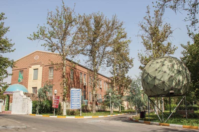 Inside the former US Embassy is Tehran, Iran. Den of Espionage
