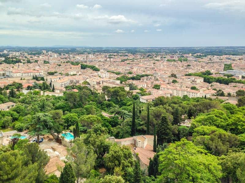 Tower Magne View, Nimes, south of France