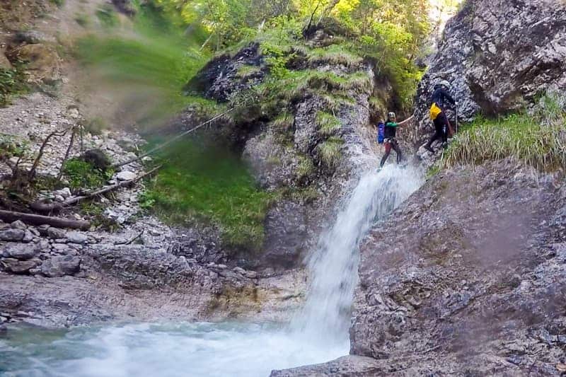 Canyoning, Austria