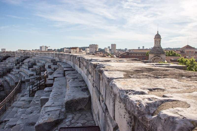 Ampitheatre, Nimes, south of France