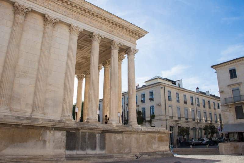 The Maison Caree (Square House), Nimes, south of France