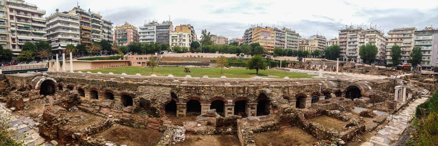 Roman Forum, Thessaloniki, Northern Greece