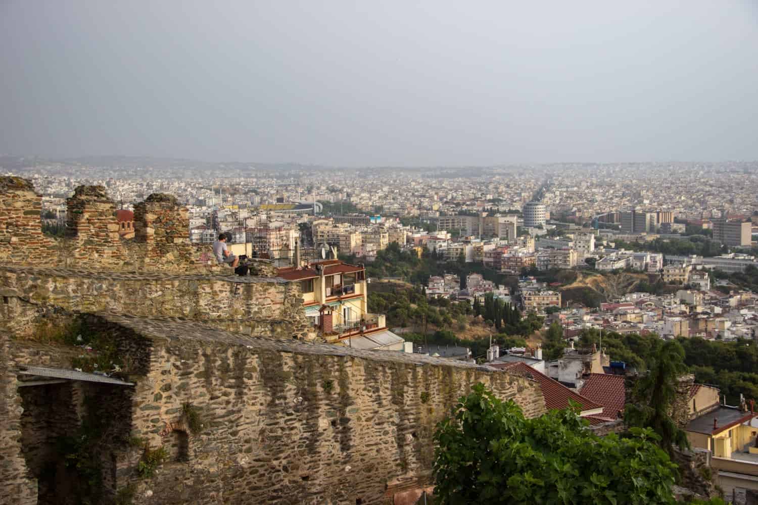 Old walls, Thessaloniki, Northern Greece