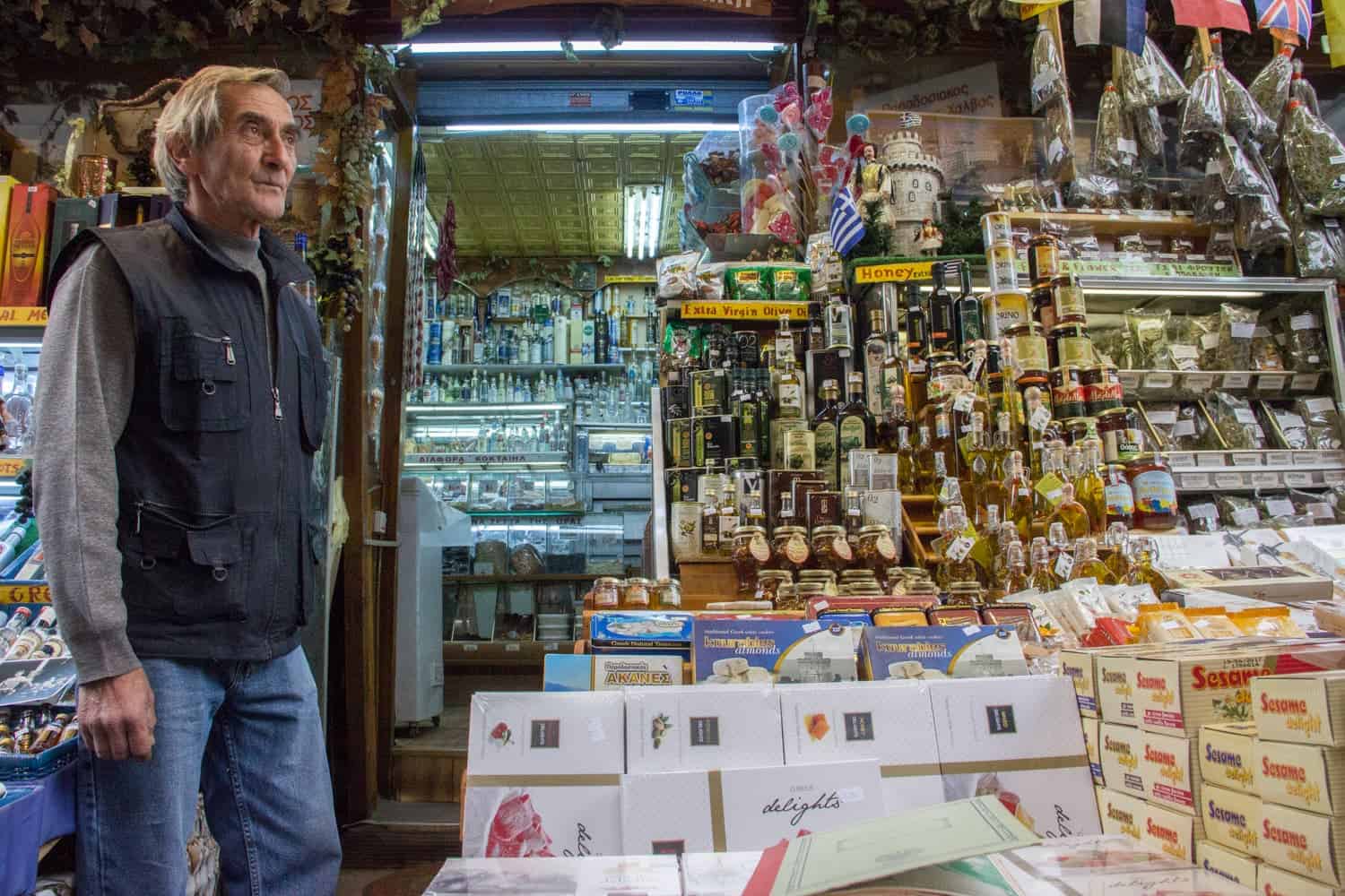 Market Thessaloniki, Northern Greece