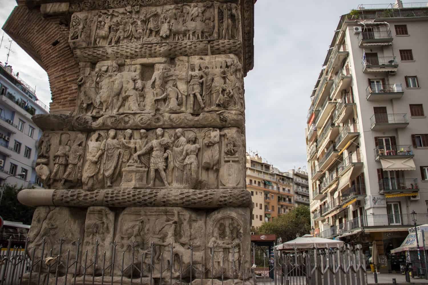 Roman Arch, Thessaloniki, Northern Greece