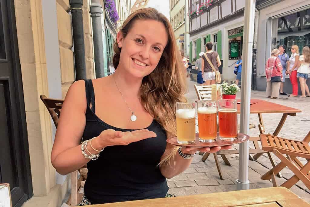 Beer tasting, Bamberg, Germany 