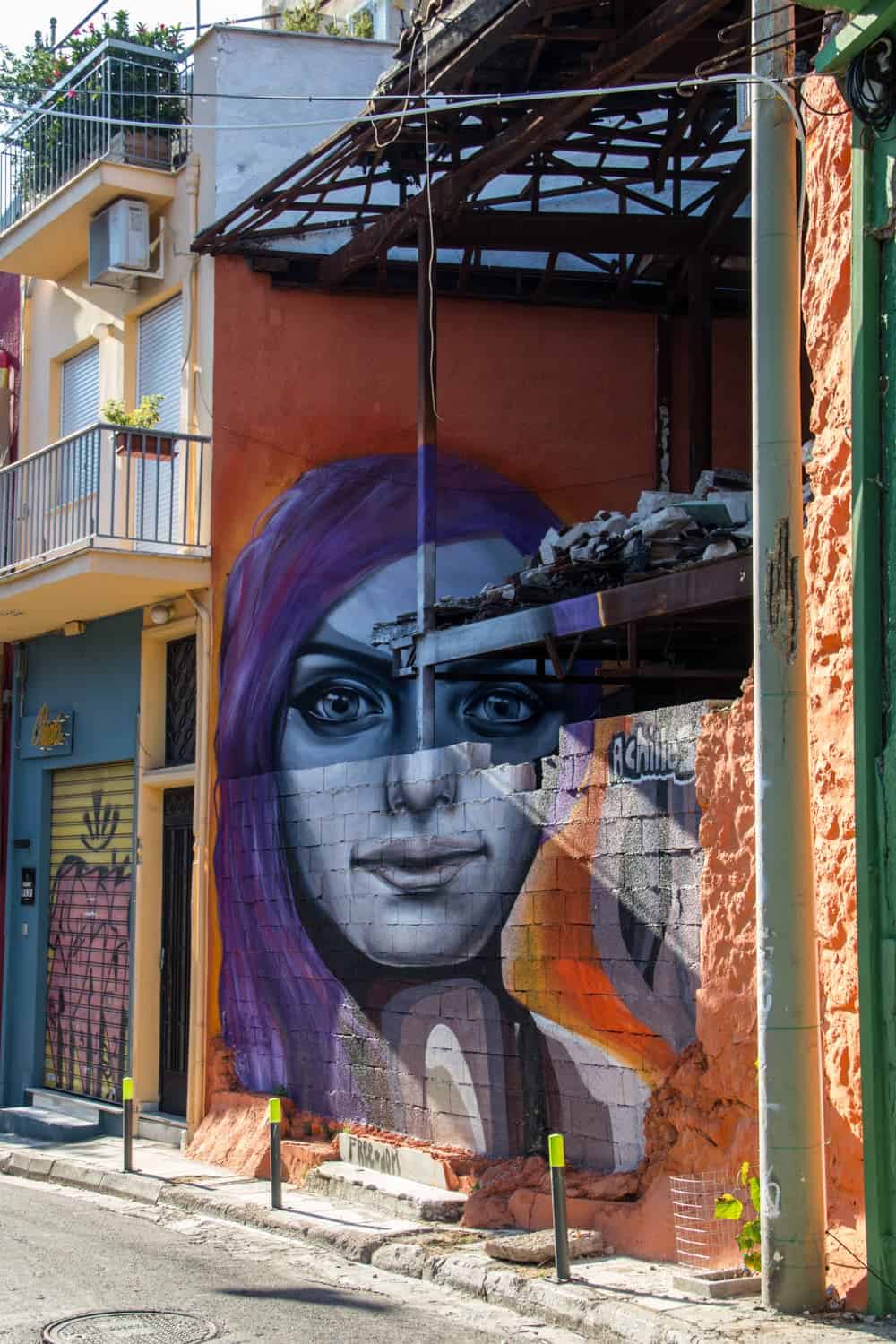 Street Art in Athens, Greece