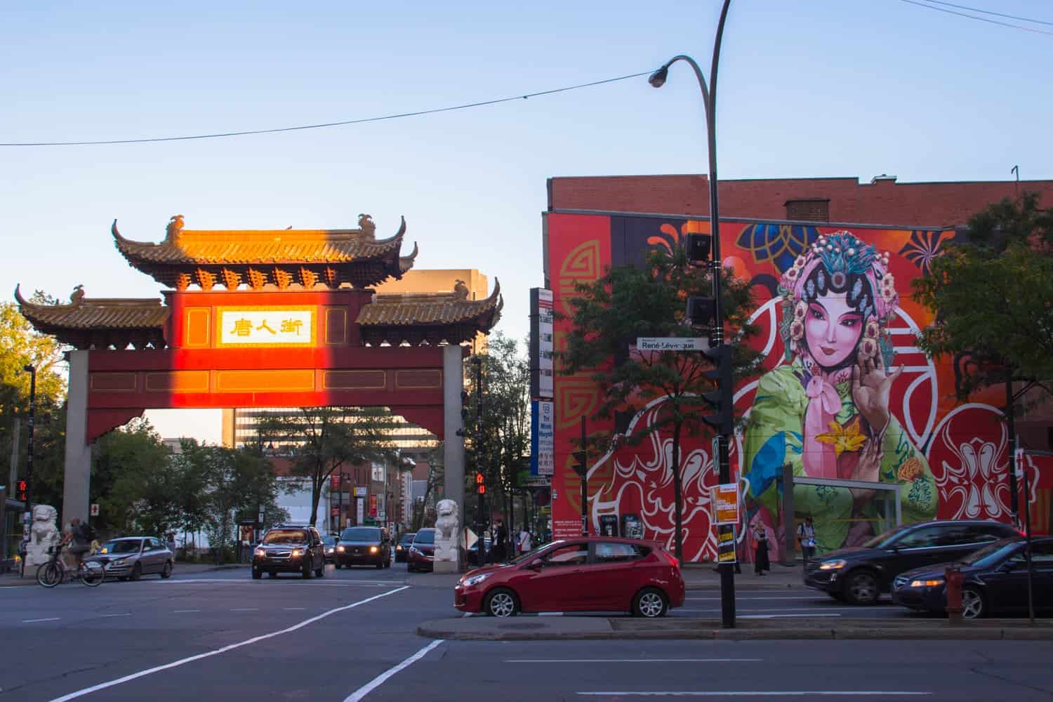 Chinatown Montreal, Quebec, Canada