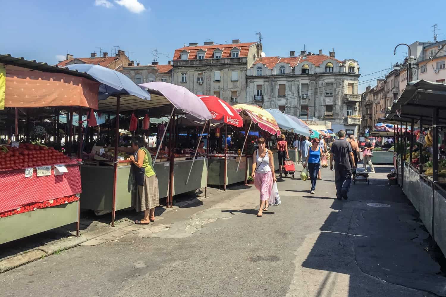 Bajloni Market, Dorcol, Belgrade, Serbia