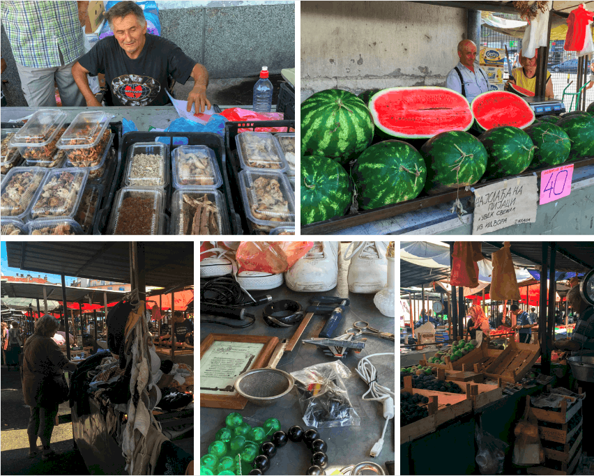 Bajloni Market, Dorcol, Belgrade, Serbia
