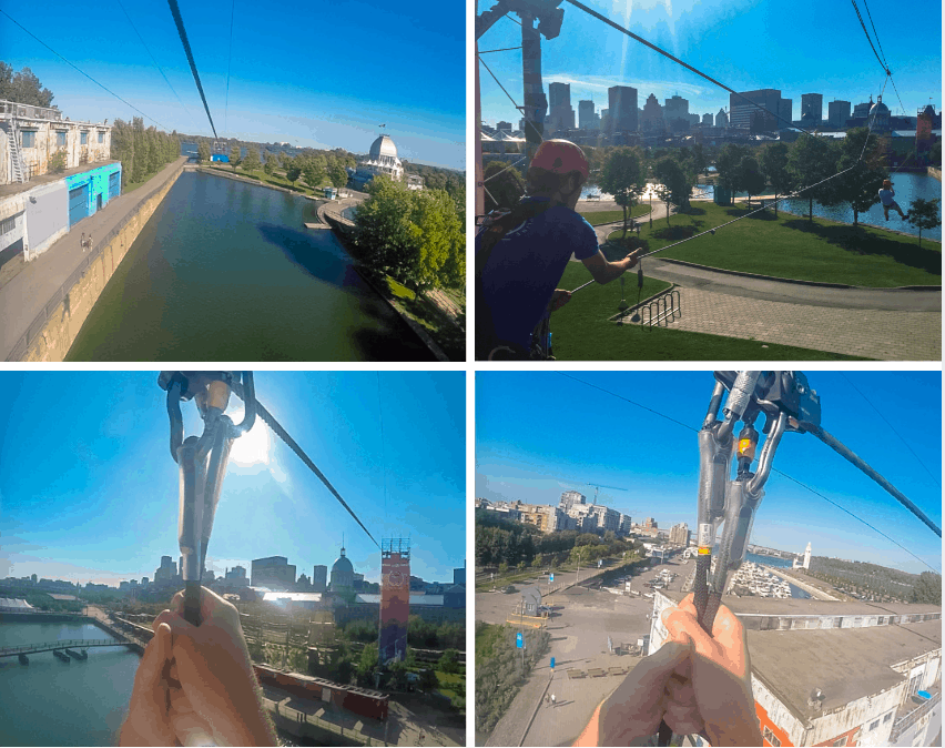 Zip Line Montreal, Quebec, Canada