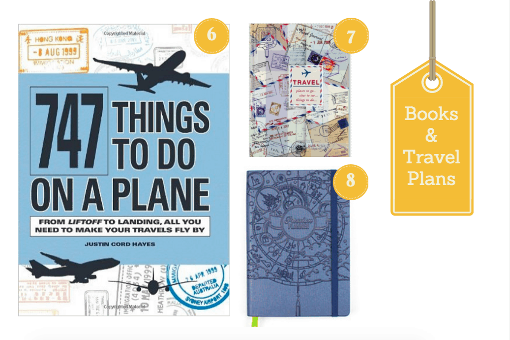 Guide to best gifts for travellers who like books and planning