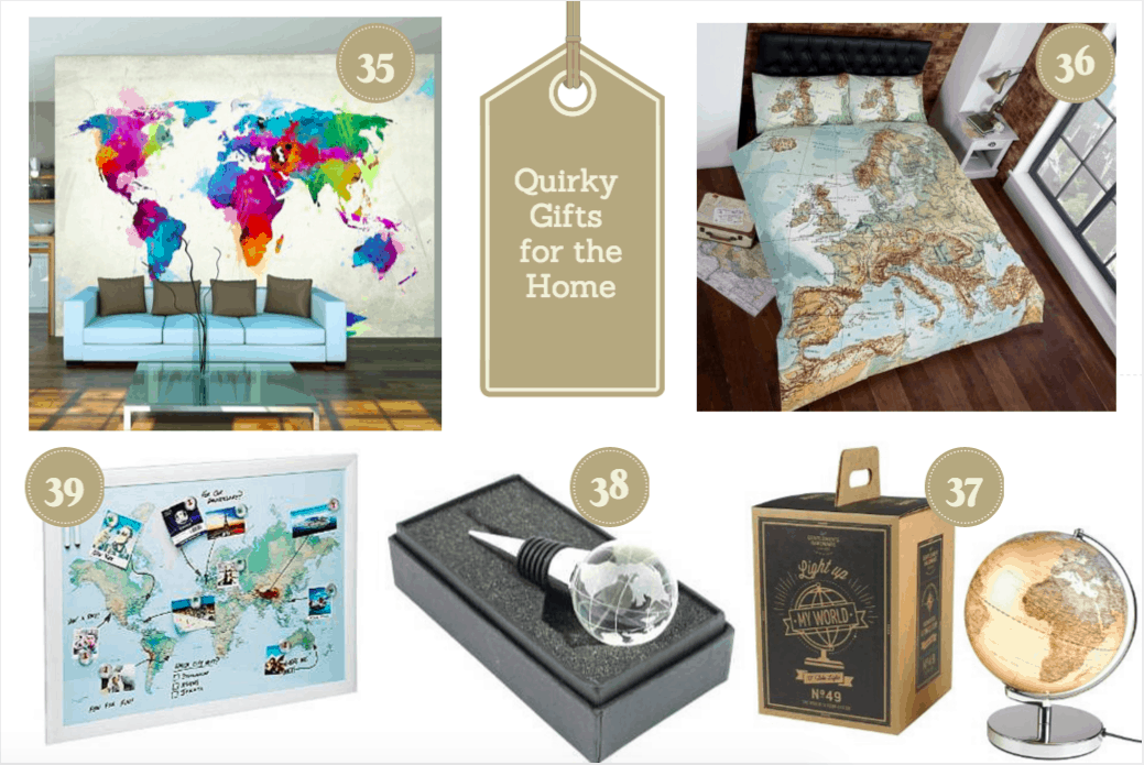Best gifts for travellers for the home themed travel