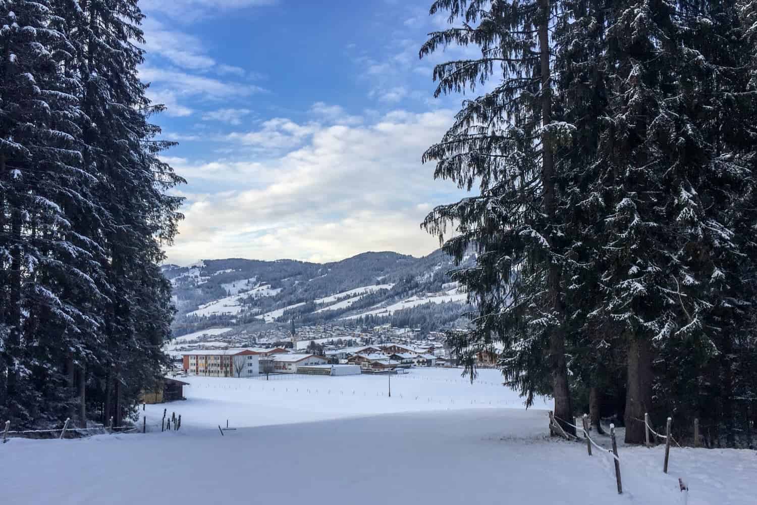 winter snow in Tirol, Austria