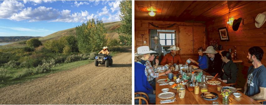 La Reata cowboy Ranch, Saskatchewan, Canada