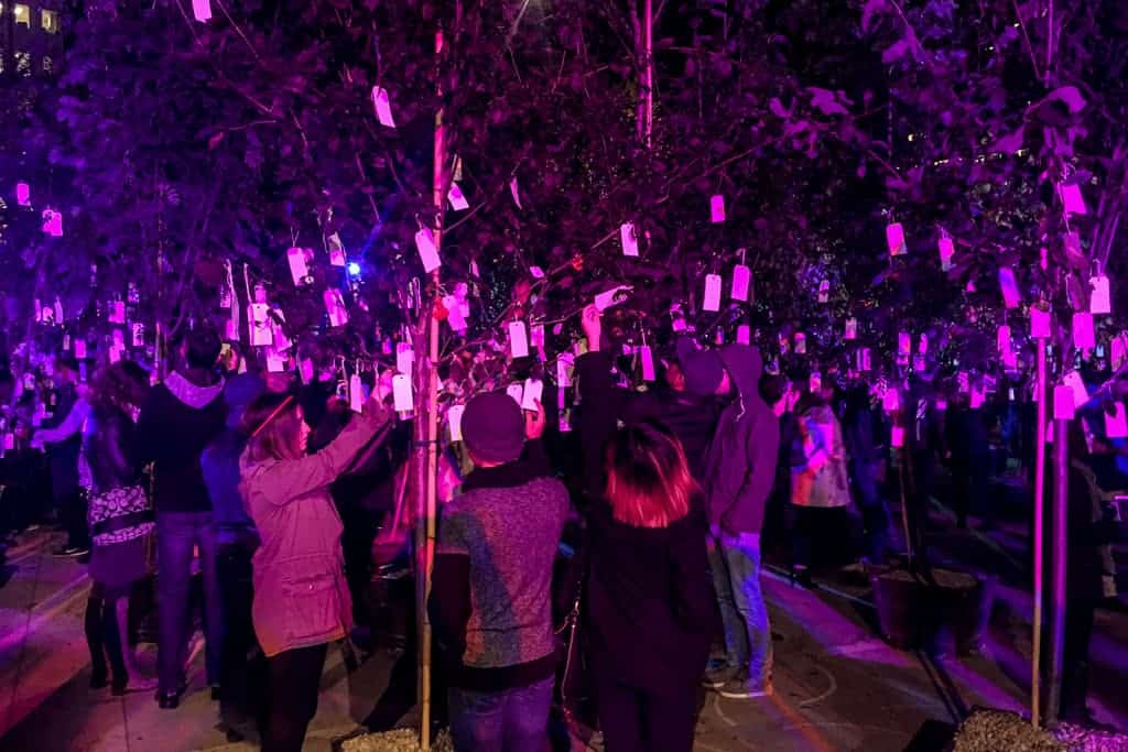 Nuit Blanche (White Night), Edmonton, Alberta, Canada