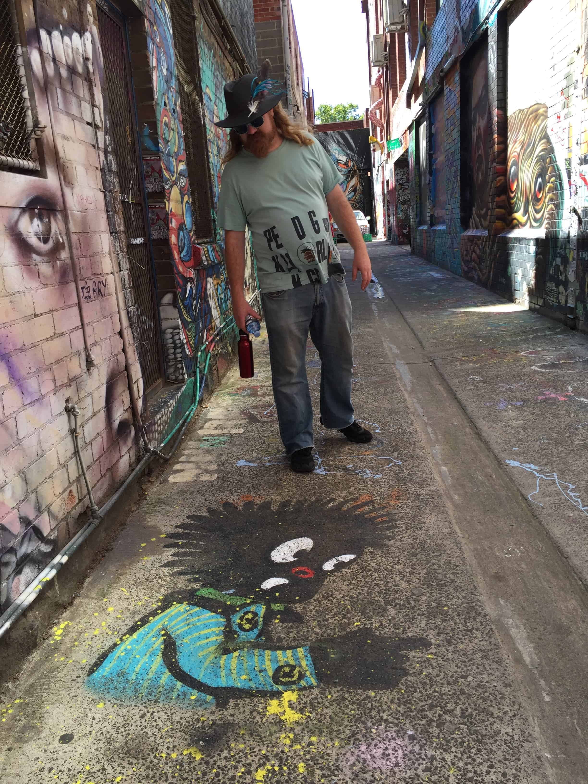 Melbourne Street Art Tours. Australia road trip