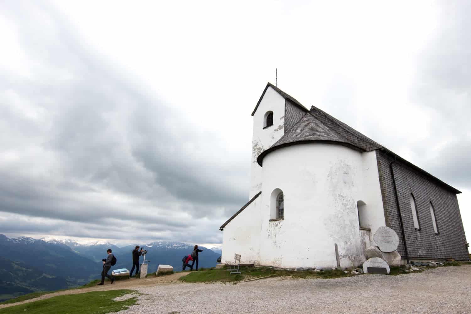 The Salvenkirchlein, Hohe Salve, Tirol, Austria