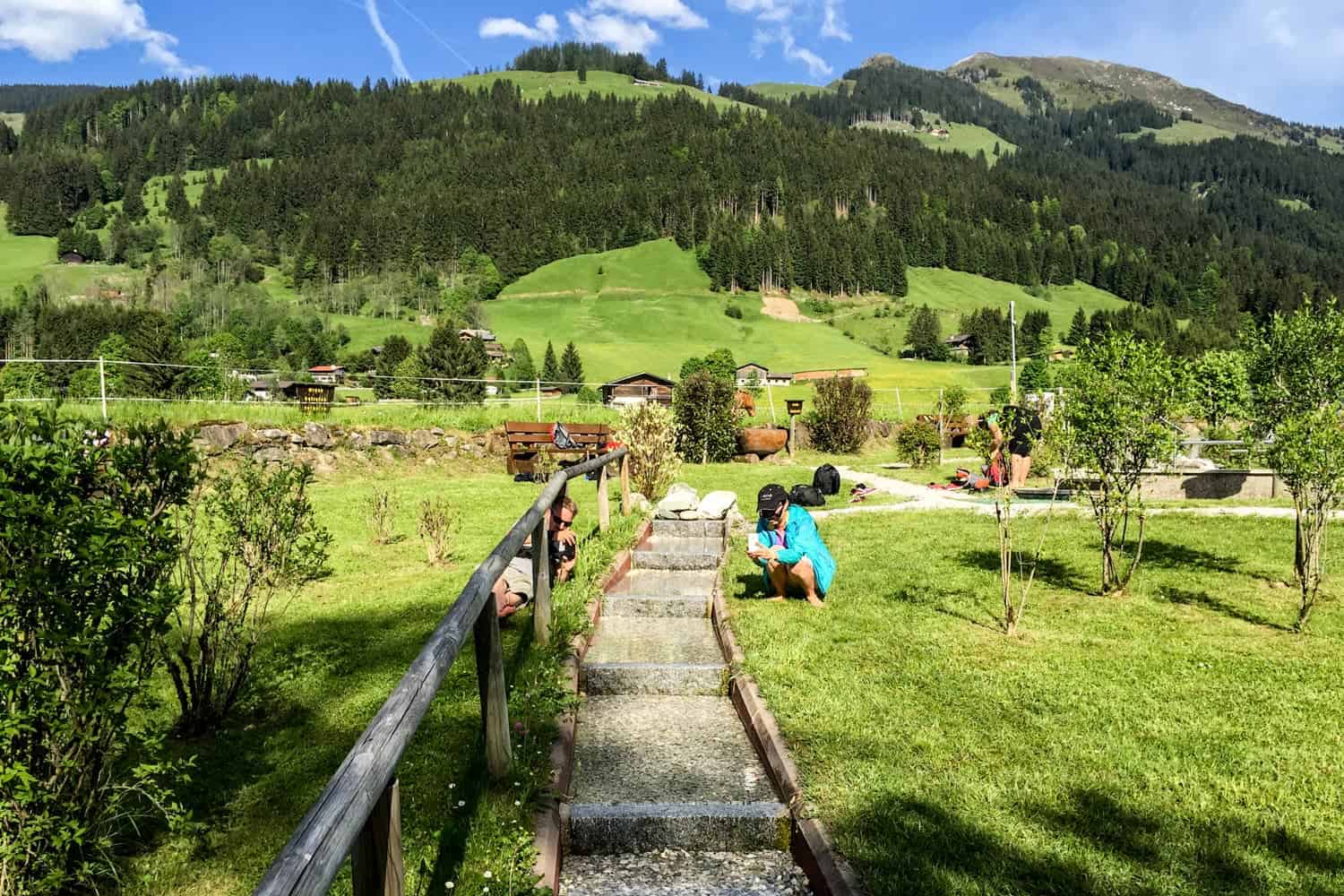 Kneipp facilities, Tirol in sping and summer, Austria