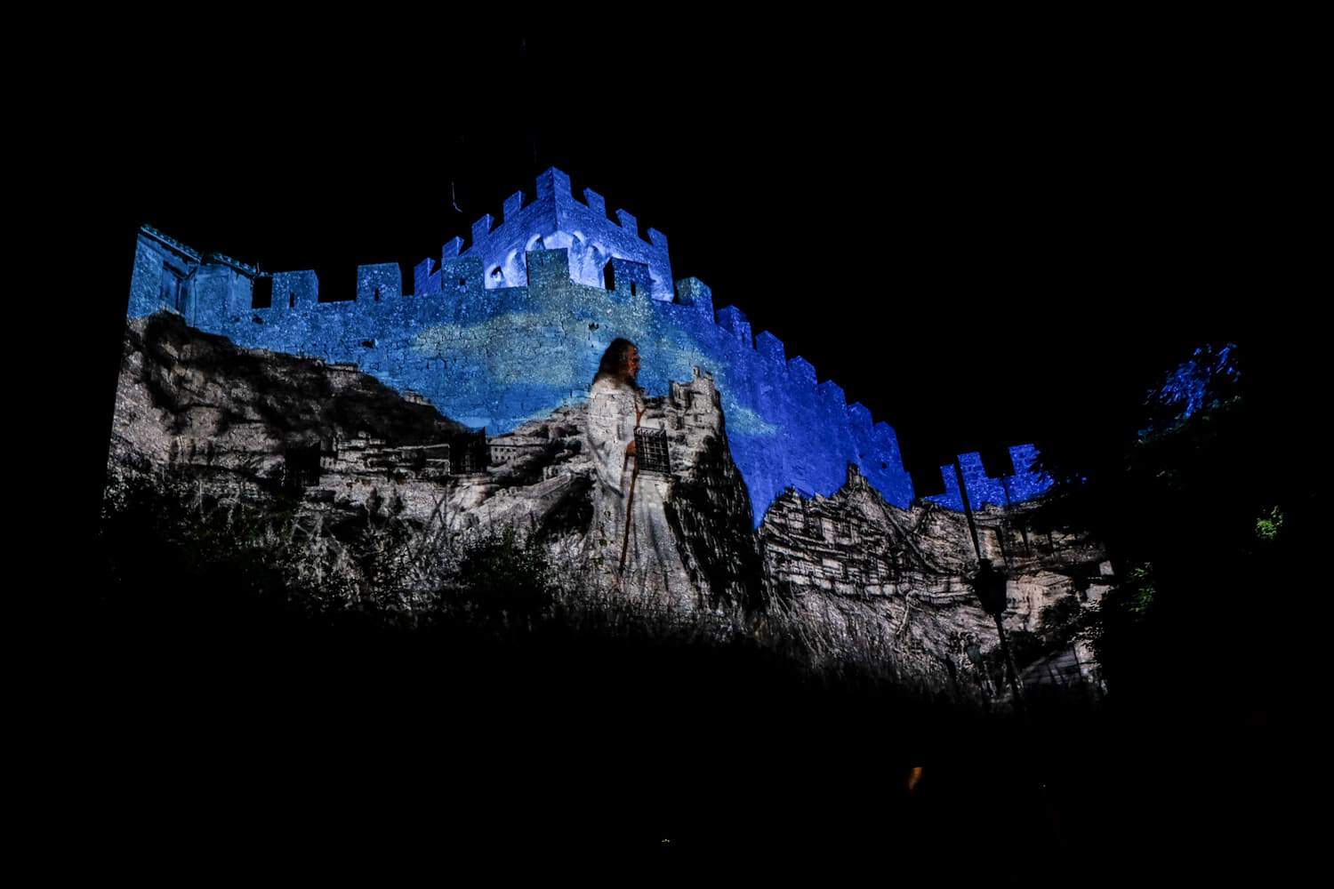 Medieval Festival in San Marino, Medieval Days Tower Light Show