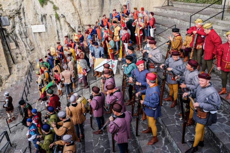 The Medieval Days Festival in San Marino - The World’s Oldest Republic