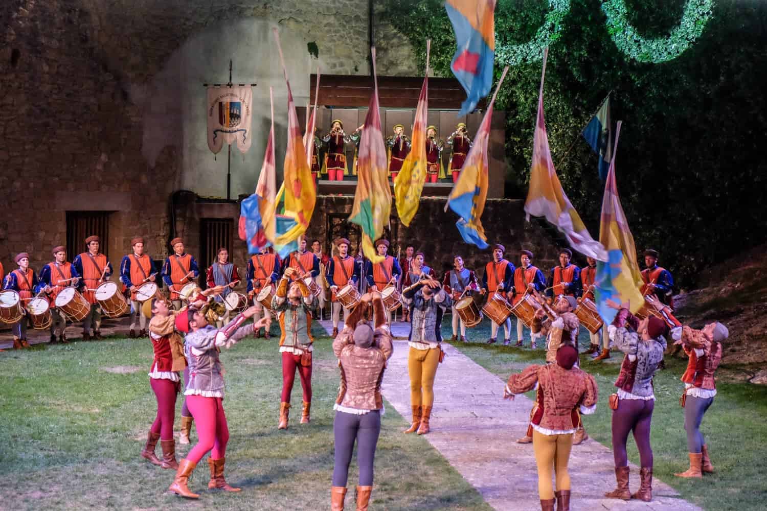 Medieval Festival in San Marino, Medieval Days Flag Wavers