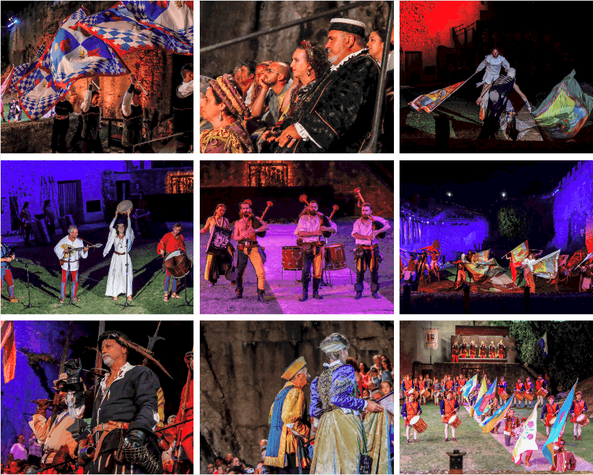 Medieval Festival in San Marino, Medieval Days evening shows