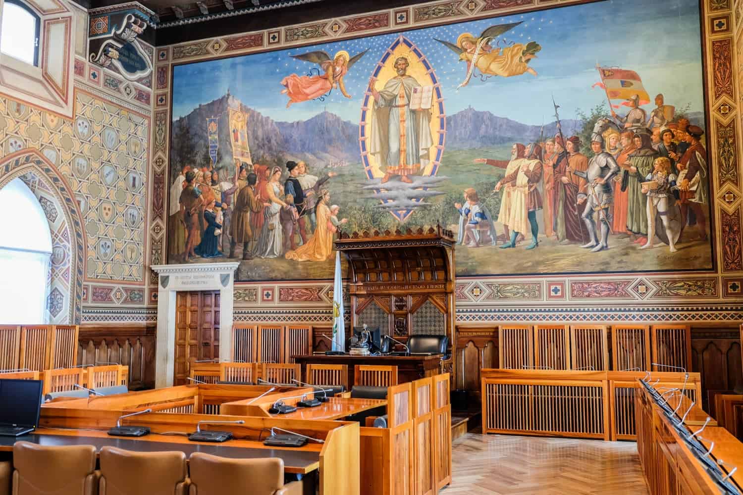 Palacio Público, San Marino, Italia, Emilia Romagna