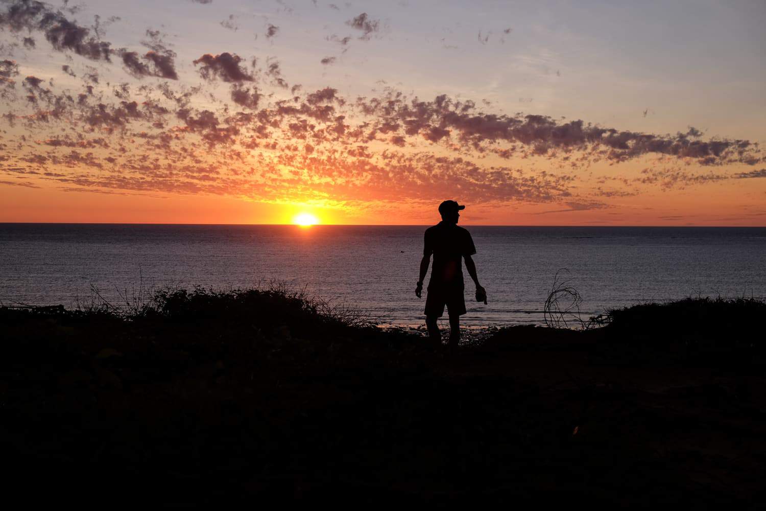 Sunset in the Outback of Broome, Western Australia