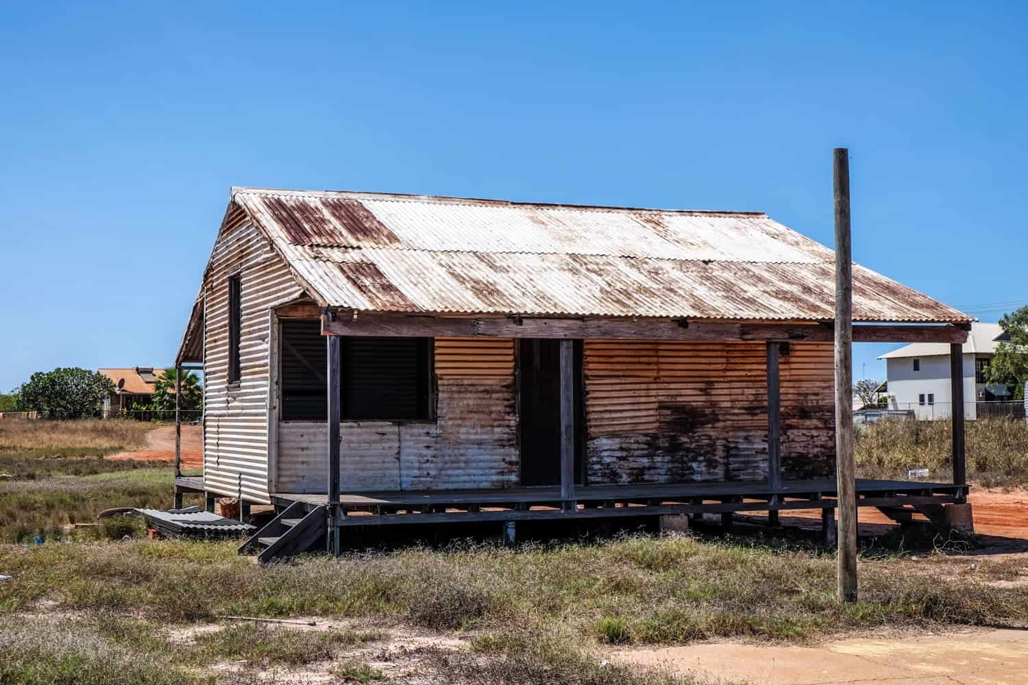 Old pearling trade house in Broome, Western Australia