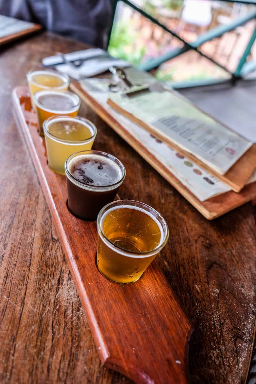 Beer tasting at Matso's Brewery in Broome, Western Australia