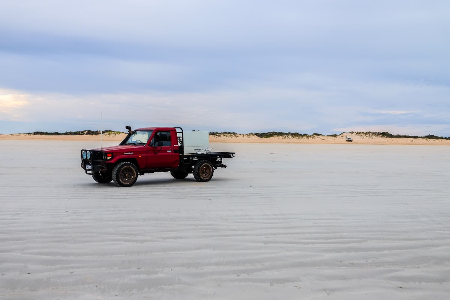 Expanse of Cable Beach in Broome, Western Australia