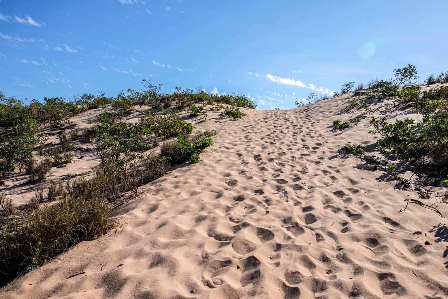 Aboriginal burial site in the outback of Broome, Western Australia