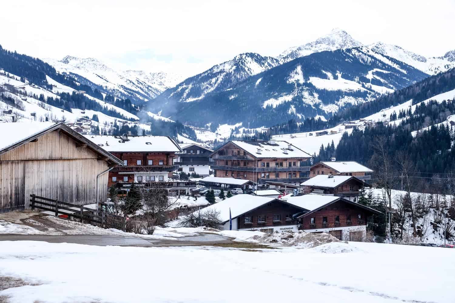 Staying in Alpbach village when skiing in Alpbachtal, Austria