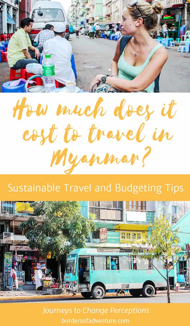 Myanmar Travel Budget pinterest pin