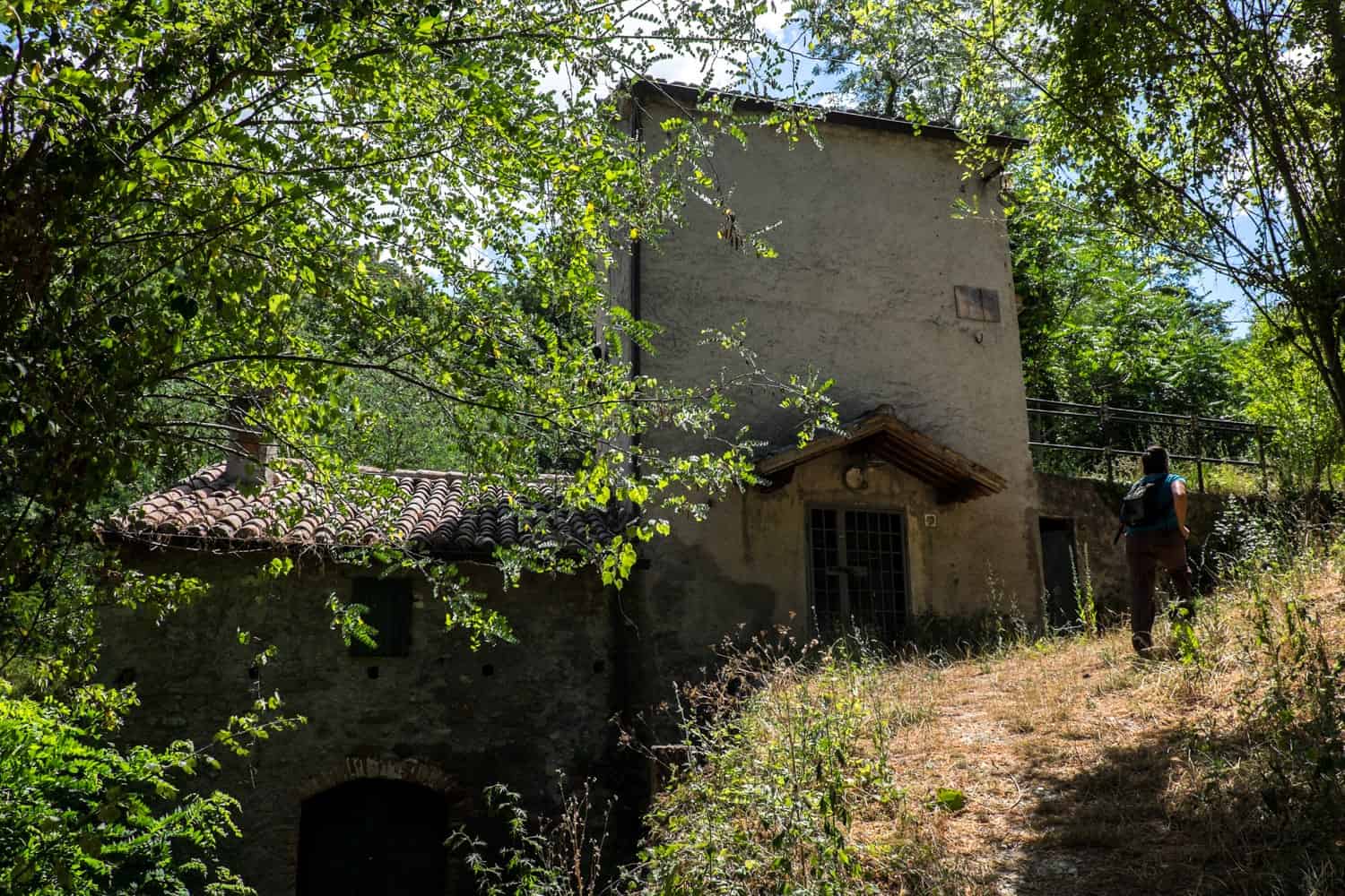 Exploring an abandoned water mill in San Marino 