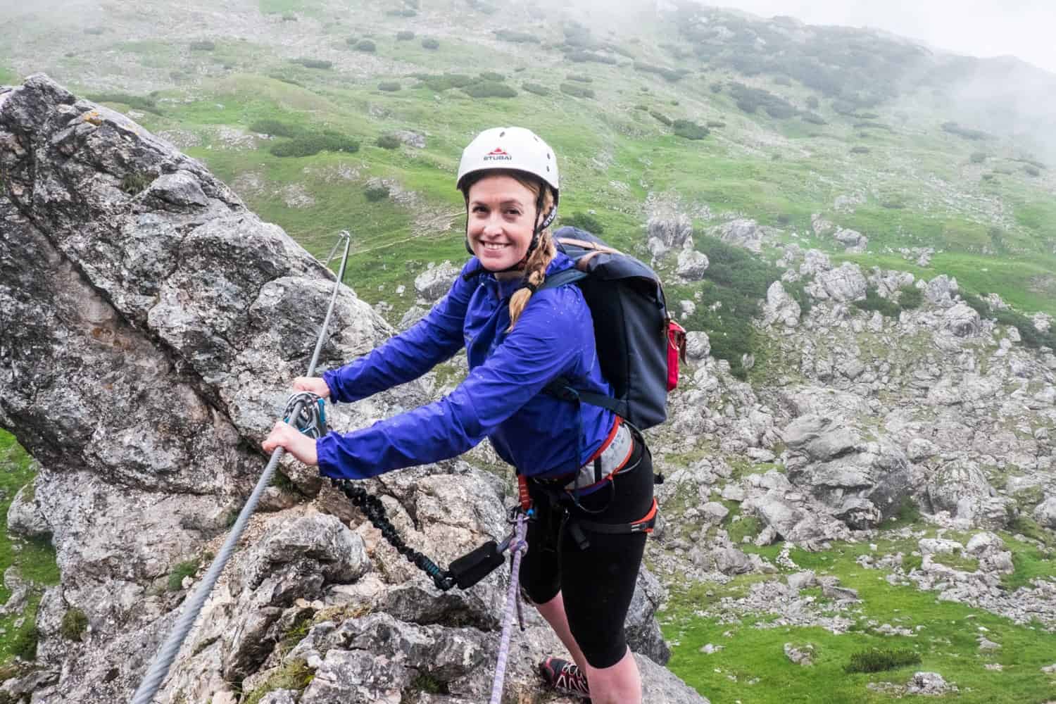 The Achensee 5-Peaks Via Ferrata in the Rofan Mountains, Tirol, Austria