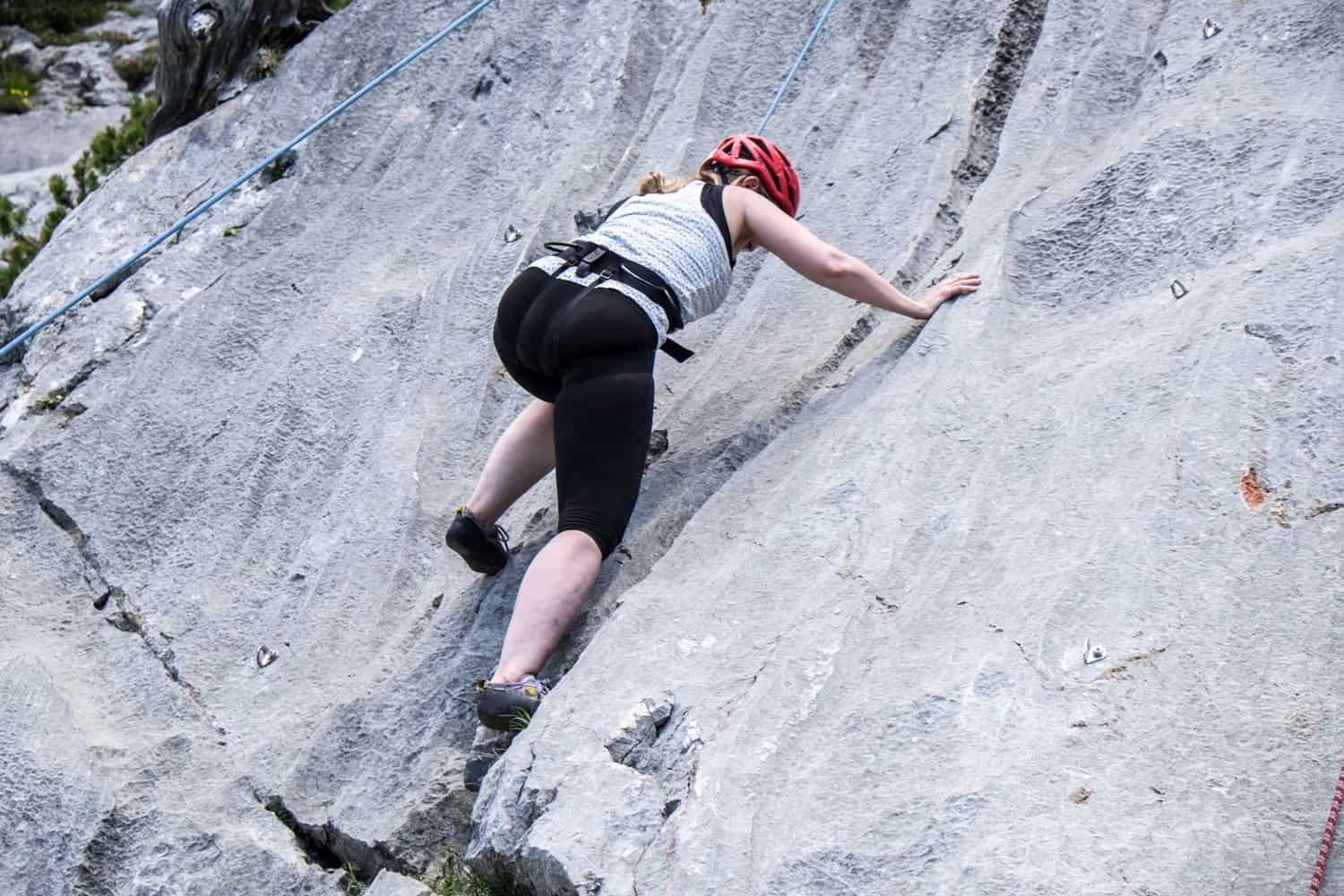 Rock Climbing the Rofan Mountains in Tirol, Austria