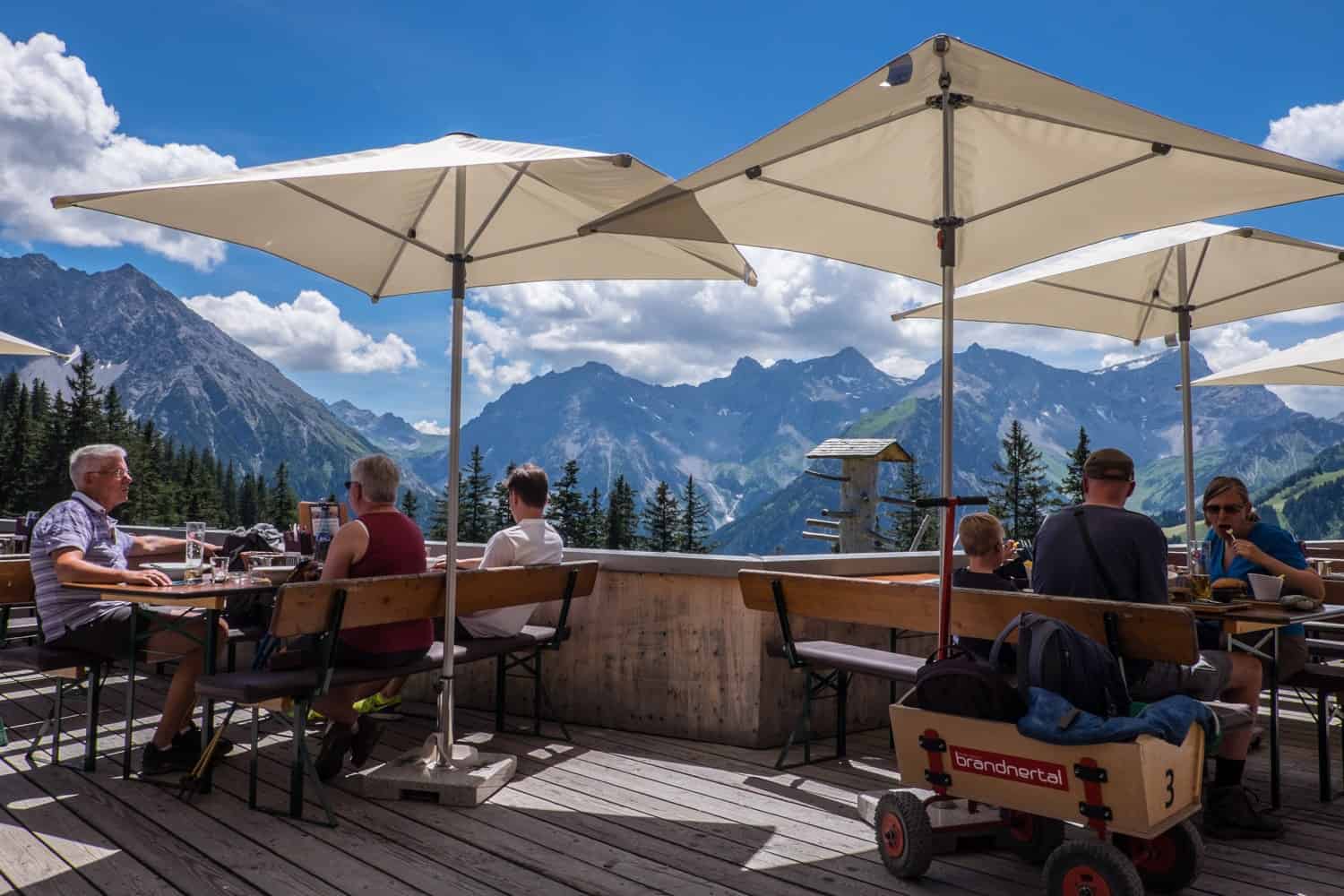 Frood - the Mountain restaurant in Brandnetal, Vorarlberg, Austria